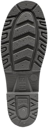 Dunlop Goliath Steel Toe - Waterproof Work Boots for Men & Women - Safety Boots Made from PVC - Rubber Boots with Chemical Protection - Black - Size 6