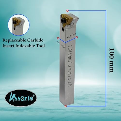 3" Inch II 75 mm Head Diameter Fly Cutter For Milling & Lathe Machine with Replaceable Carbide Insert Indexable Tool MT-3 Shank (M12 x 1.75 mm)