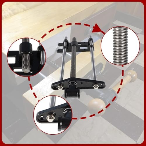 findmall 10 Inch Woodworking Front Vise Cast Iron for Making Woodworking