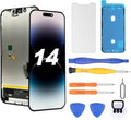 NB+ for iPhone 14 Screen Replacement Soft OLED 3D Touch Display with Repair