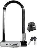 Kryptonite Kryptolok Standard Bike U-Lock, Heavy Duty 12.7mm Steel Shackle