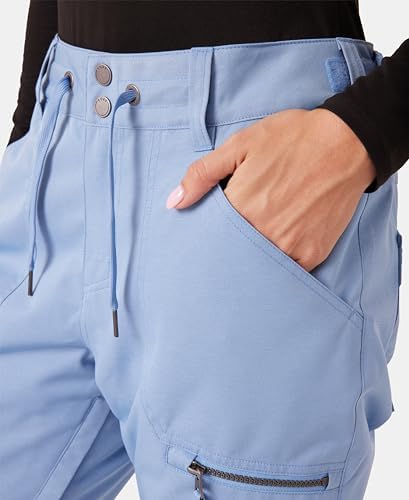 Roxy Women's Nadia Ski Pant – 10K Waterproof, Insulated, PFAS-Free, Adjustable Waist & Snow Gaiters