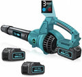 Leaf Blower Cordless, 750 CFM Electric Blower with 2 x 6.5Ah Batteries