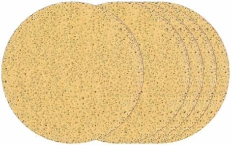 20Pcs Sanding Discs 2In 40Grit Hook and Loop Sandpapers Yellow