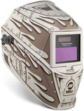 Miller Classic Series Welding Helmet, ClearLight™, Shade 8-13, Metalworks