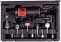 Chicago Pneumatic CP7411K Kit - Air Die Grinder Tool, Welder, Woodworking, Automotive Car Detailing, Stainless Steel Polisher, Heavy Duty, Straight, 1/4 Inch (6 mm), 0.56 HP / 420 W - 22000 RPM