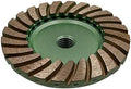 4" Sintered Grinding Wheels for Stone, Fine #80/100 Grit