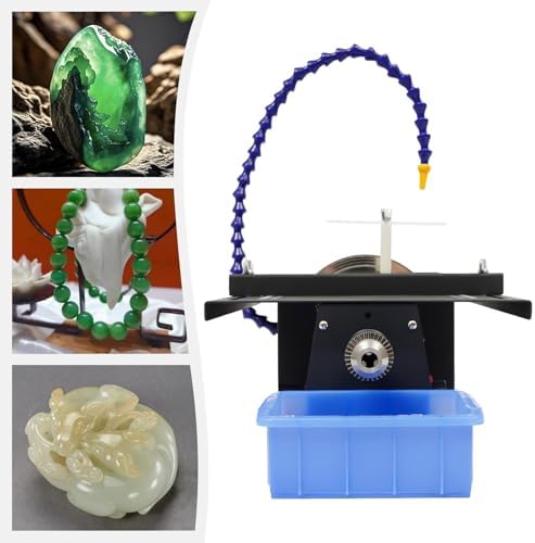 1850W Gem Faceting Cutting Carving Polishing Machine with Sink