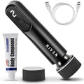 RIVEN Cordless Car Polisher Buffer Kit, Adjustable 3 Speeds - 2Pcs 12V Rechargeable Battery, 3inch Orbital and Rotary Fast Polisher for Car Detailing, Waxing, Paint Correction Car & RV Polisher