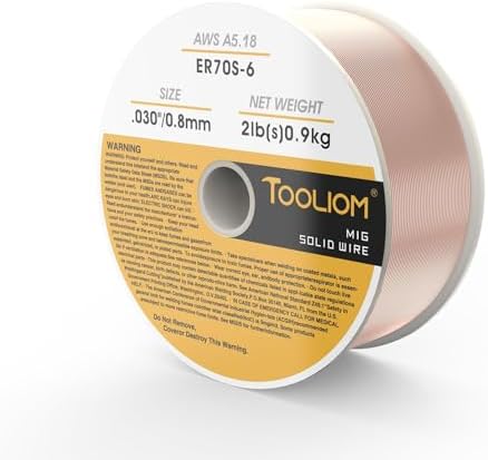 TOOLIOM ER70S-6 0.030" Mild Steel MIG Welding Wire 2LB