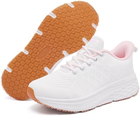 AVW Womens Non Slip Work Shoes Walking Sneakers Food Service Kitchen Shoes