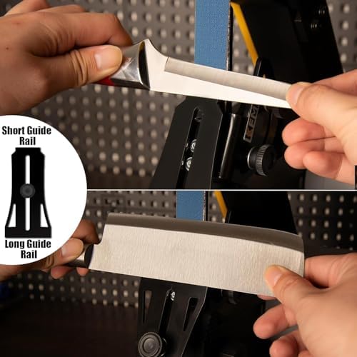 Knife Sharpening Angle Guide for 1 x 30 inch Belt sander, 10-45 Degree Angle Guide, Model 3