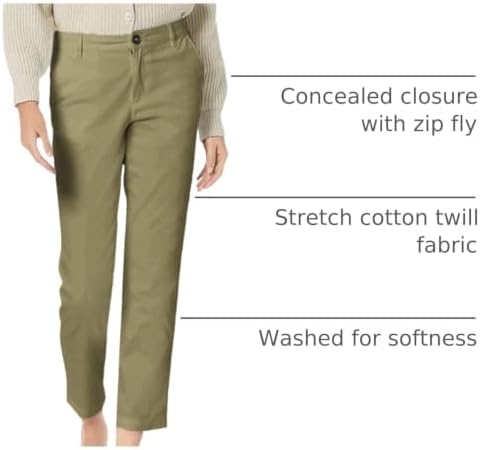 Amazon Essentials Women's Mid-Rise Slim-Fit Stretch Cropped Capri Pants (Available in Plus Size)