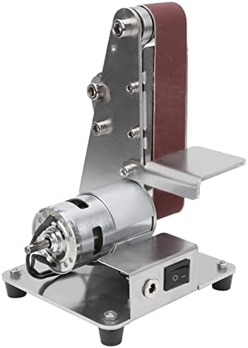 Electric Belt Sander Vertical Polisher Supply Machine 775 for Mini 96W 240V Steel Combination Disc Belt Sanders (US Plug 110‑240V)