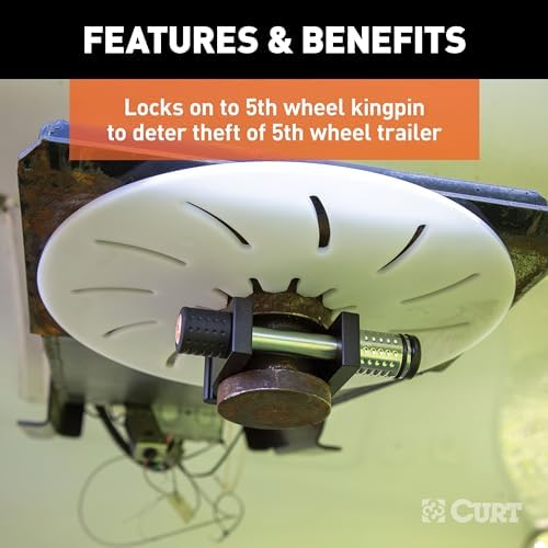 Curt 23255 Dumbbell Style King Pin Lock