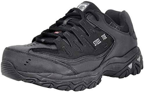 Skechers Men's Cankton Steel Toe Lace Up