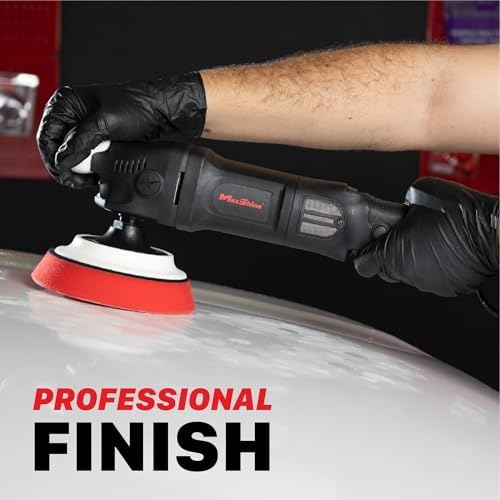 Maxshine 3” & 5” Pro Rotary Polisher Combo – 5/8” Thread Car Buffer Set – Auto Detailing Tool for Cars, Trucks, SUVs & Boats, Paint Protection, Swirl & Scratch Repair, Buffing & Glossy Shine