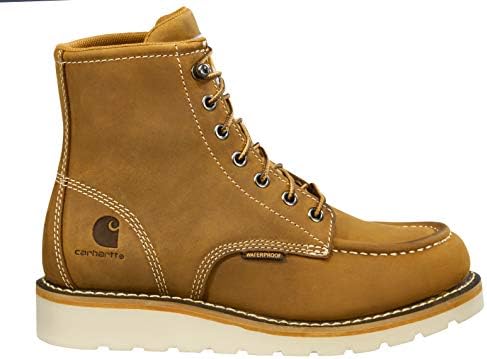 Carhartt Women's Waterproof 6" Moc Steel Toe Wedge Work Boot