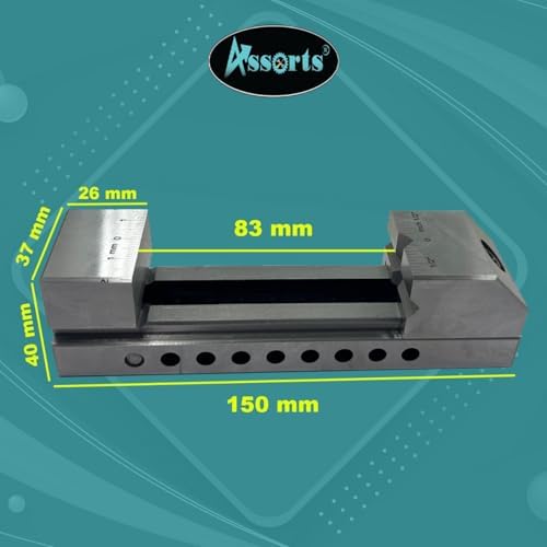 Tool Maker's Small Steel Grinding Precision Vice Vise 1.5" Inches / 38 Mm Pin Type -hard & Ground