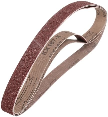 HARFINGTON 1 x 30 Inch Sanding Belts, 3 Pcs 40 Grits Aluminum Oxide
