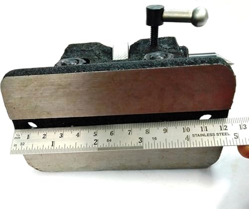 Buyohlic Heavy Duty Adjustable Tailstocks for Regular & Tilting Model of Rotary Tables (Hardened & Precisely Ground Points) (Ring style for 4" Tilting Rotary Table)