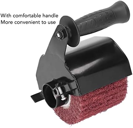 Burnishing Polishing Machine, Handheld Metal Burnishing Machine with Polishing Wheel, Electric Sander Polisher Angle Grinder Polishing Machine Accessories for Wood, Metal