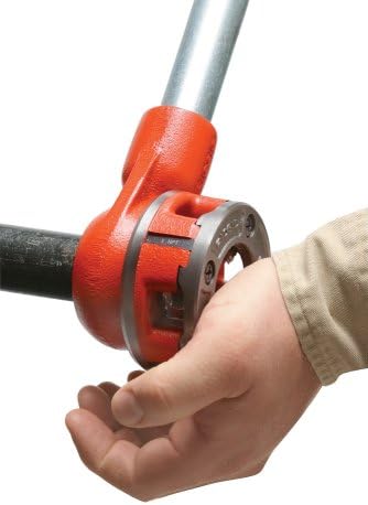 RIDGID Manual Threader Die Head, Bolt Threading, NPT, 1/2 in Compatible Min Pipe Size, Right Hand - 1 Each