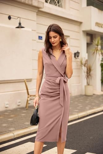 GRACE KARIN Women's Wear to Work Bodycon Sleeveless Dresses