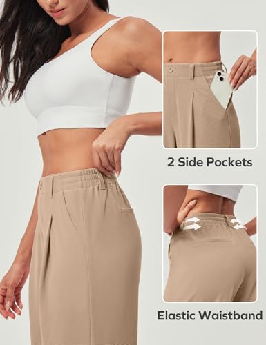 Ewedoos Wide Leg Dress Work Pants for Women Business Casual Office Outfits