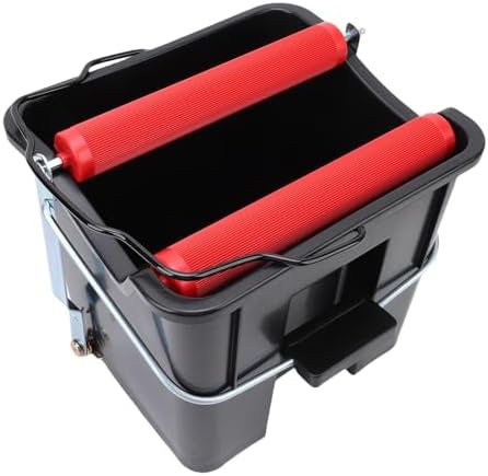 14L Pedal Spin Mop Bucket, Labor Saving Foot Pressure Floor Cleaning Bucket with Sturdy ABS and Metal Design, for Boats Yachts Cruise Ships and Deck Workspaces