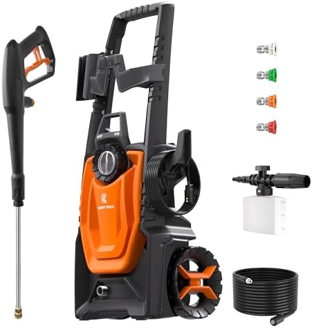 Giraffe Tools Electric Pressure Washer, 2400 PSI 2.3 GPM with 20FT Hose