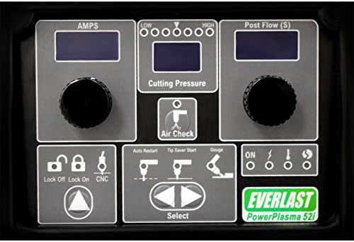PowerPlasma 52i 50Amp Plasma Cutter, CNC Compatible, High-Performance Cutting for Metal, 220V, Professional Quality
