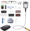 DZQ 1000W Flex Shaft Grinder with 97 Accessories 500–23,000 RPM