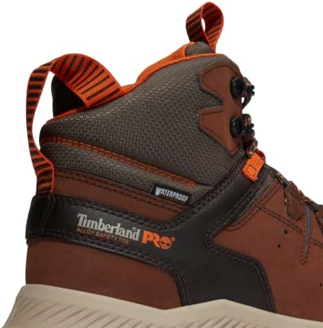 Timberland PRO Men’s Tempe Alloy Safety Toe Waterproof Industrial Work Boot