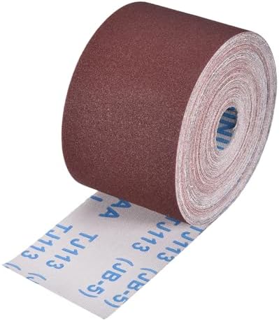 Sandpaper Roll 3Inch 49FT 180Grit Aluminum Oxide Emery Cloth Roll