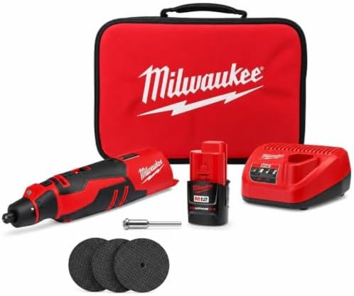 Milwaukee Electric - M12TRADE BRUSHLESS Rotary Tool KIT