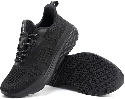 AVW Womens Non Slip Work Shoes Walking Sneakers Food Service Kitchen Shoes
