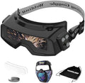 YESWELDER Auto-Darkening Welding Goggles with Mask, Wide Shade Range