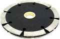 Benchmark Abrasives Premium 4.5" Double Tuck Point Diamond Blade with 7/8" Arbor 5/8" Bushing for Mortar Removal, Grout Repair, Masonry, Concrete Stone Angle Grinder Blade