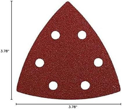 KWB 49492870 Delta Sander Sheets, Pack of 20