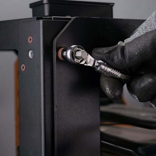 711L Mini Ratchet Wrench TG Bundle with Magnetic Bit Extensions | 1/4" Double-Ended Bits Compatible EDC Ratchet with T-Handle & L-Handle 71143+7AX1C
