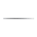 PEC Tools Made in USA Machinist Rule, 12" Flexible Steel Rule, Satin Chrome Finish, Markings 1/32", 1/64",1/10",1/50" for Professionals