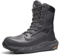NORTIV 8 Men's Composite Toe Work Boots Side Zipper