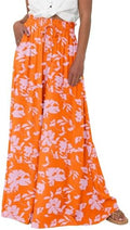 BTFBM Wide Leg Flowy Palazzo Pants for Women
