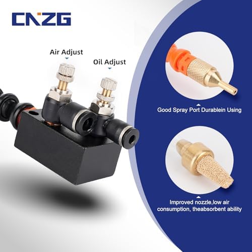 1/4" CNC Coolant Mister for Milling Machine Mist Spray System