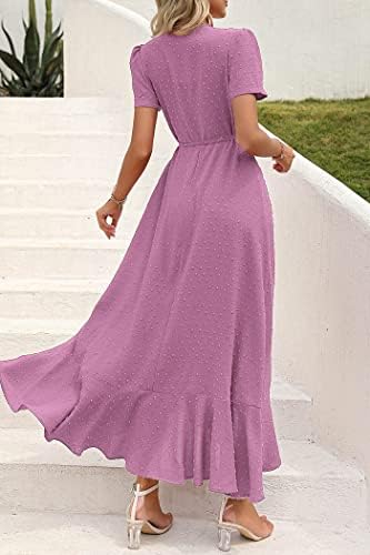 PRETTYGARDEN Women's Boho Floral Summer Maxi Dresses