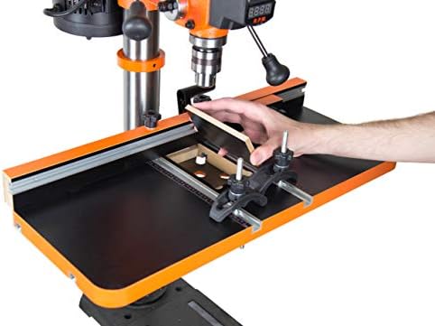 Shop Fox W1668 Bench-Top Drill Press/Spindle Sander and WEN DPA2513 Drill Press Table
