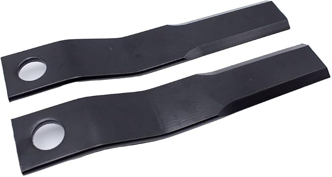 YDDVEHI 2pcs Skid Steer Brush Cutter Cutting Blades For AGT-RC72 EXRC54 Lawn Mower Forestry Machinery Cutting Blades 60Si2Mn Blades