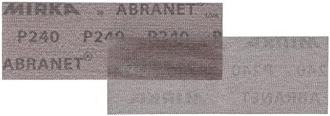 Mirka Abranet Abrasive Sheets 2.75x8 inch Grit 220 Hook and Loop