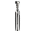 Solid Carbide 10° Dovetail Router Bit, 1/2SH, 1/2" Dia, 5/8" CL, 2-Flute, Up-Cut Spiral Geometry for Chatter-Free, Superior Quality Woodworking Joinery, USA Made - US525010SDU